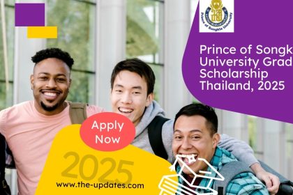 Prince of Songkla University campus in Thailand offering graduate scholarships with full tuition, stipend, and housing support for 2025