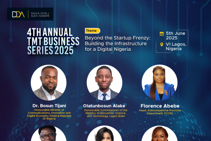 DOA to host 4th annual TMT Business Series: Building the infrastructure for a digital Nigeria