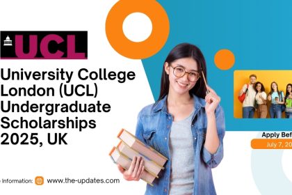 University College London campus – UCL Undergraduate Scholarships 2025 for UK students
