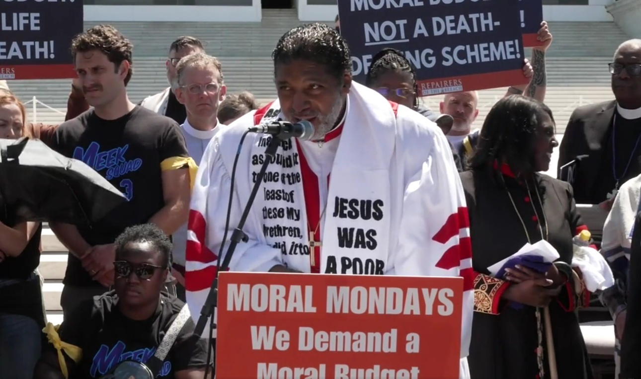 William Barber, activists arrested at Capitol Rotunda again