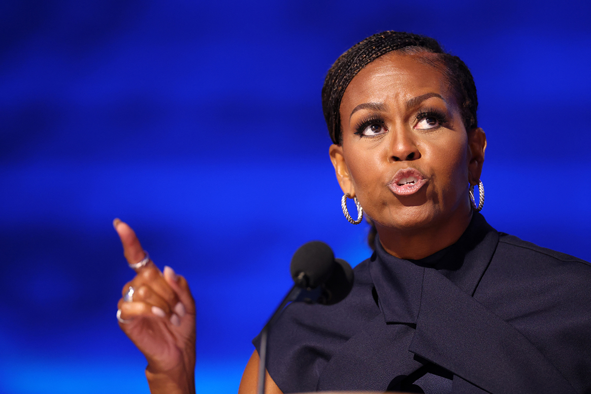 Michelle Obama says she's glad she never had a son: 'Baby Barack'