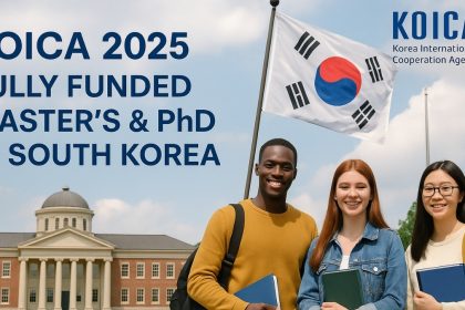 KOICA 2025 Scholarship – Fully funded opportunity for international students to study Master's or PhD in South Korea with full benefits.