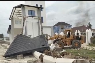 Owo church massacre: Ondo govt demolishes victims' memorial park