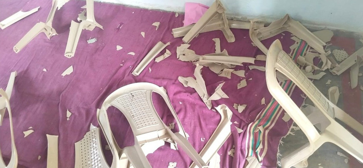Hindu mob beat pastor unconscious, burn Bibles at worship center