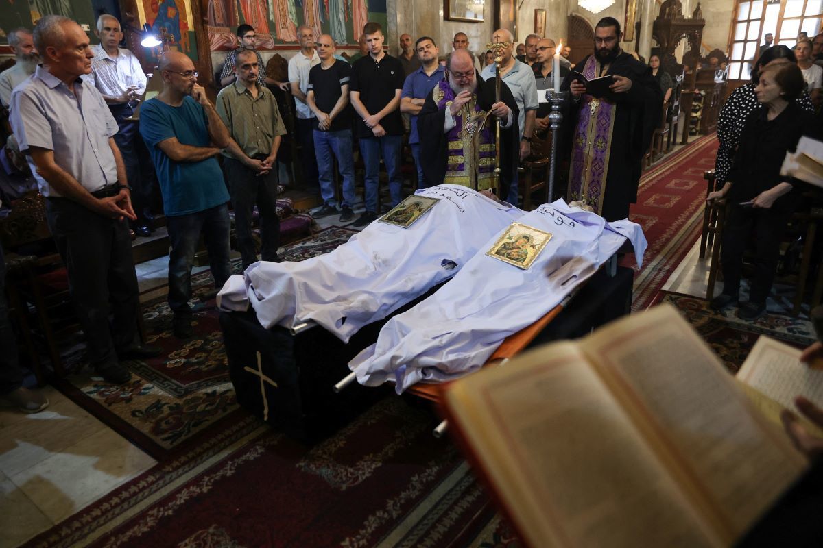 ‘Israel deeply regrets’ stray munition hit Gaza church