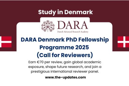 PhD reviewer opportunity – DARA Denmark 2025 call for international scholars with €70 honorarium per review, remote participation