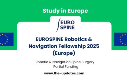 Spine surgeons observing robotic-assisted surgery during EUROSPINE Fellowship in Europe