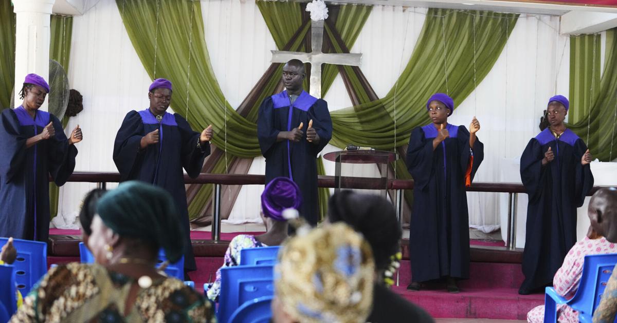 Nigeria Church Deaf People - Bluefield Daily Telegraph