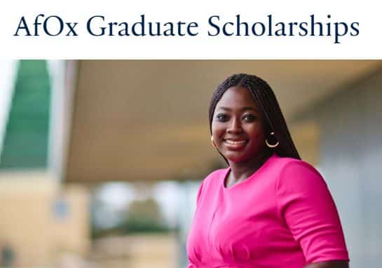 Oxford University 2026 AfOx Mastercard Scholarship for Africans