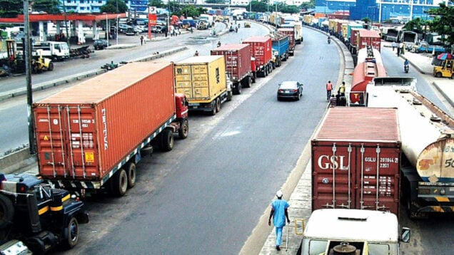 Oyetola: Trucks are no longer stuck at Apapa port… first time in 20 years