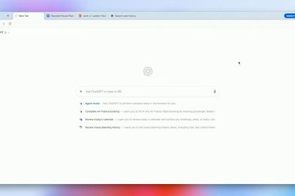 OpenAI's ChatGPT browser arrives today on macOS
