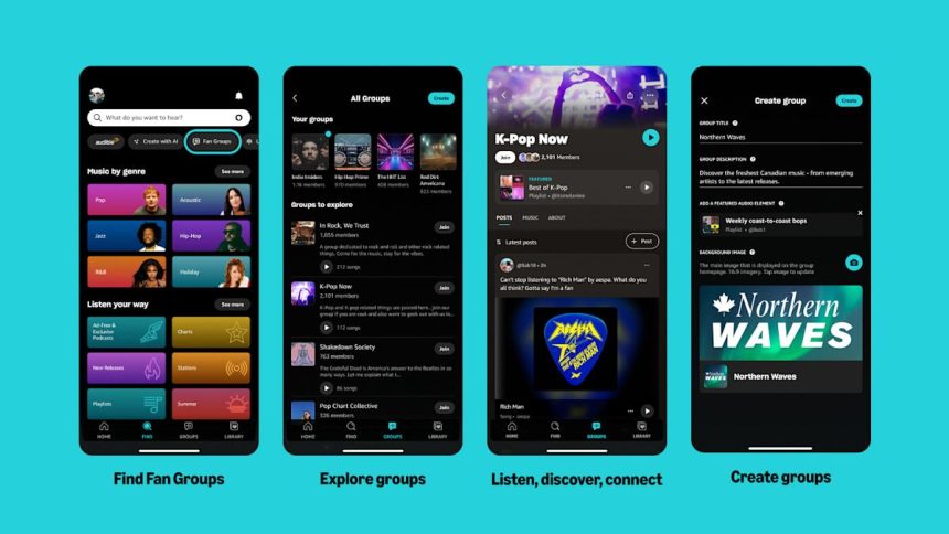 Amazon Music's Fan Groups are a refreshingly old-school way to share and find tunes