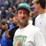 DALLAS, TEXAS - JUNE 14: Dave Portnoy looks on prior to Game Four of the 2024 NBA Finals between the Dallas Mavericks and the Boston Celtics at American Airlines Center on June 14, 2024 in Dallas, Texas. NOTE TO USER: User expressly acknowledges and agrees that, by downloading and or using this photograph, User is consenting to the terms and conditions of the Getty Images License Agreement. (Photo by Stacy Revere/Getty Images)