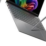 Closeup of the trackpad on the Acer Swift 16 AI laptop
